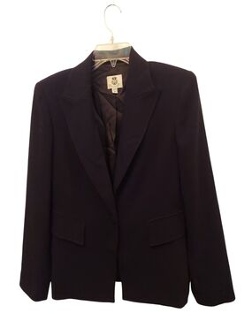 Vintage RENFREW Classic Black Women's Blazer Jacket, EUC, Size 8